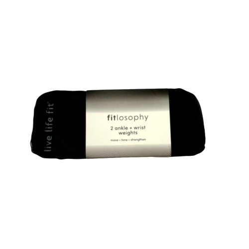 2pc. Ankle + Wrist Weights Fitlosophy