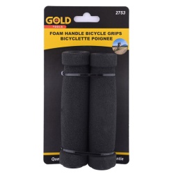 Foam handle bicycle grips - set of 2