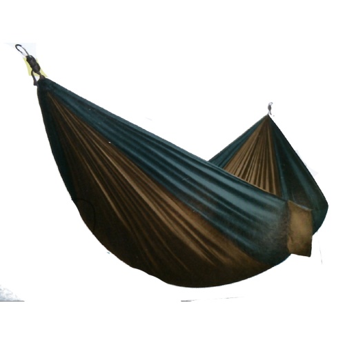 Hammock jumbo parachute khaki-emerald max 240kg-529lb