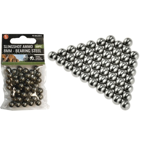 Slingshot Ammo 8mm 50pk.