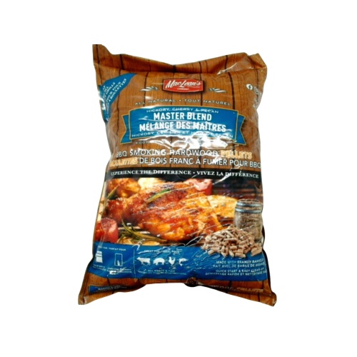 BBQ Smoking Hardwood Pellets Master Blend 10lbs. Maclean's Made In Canada