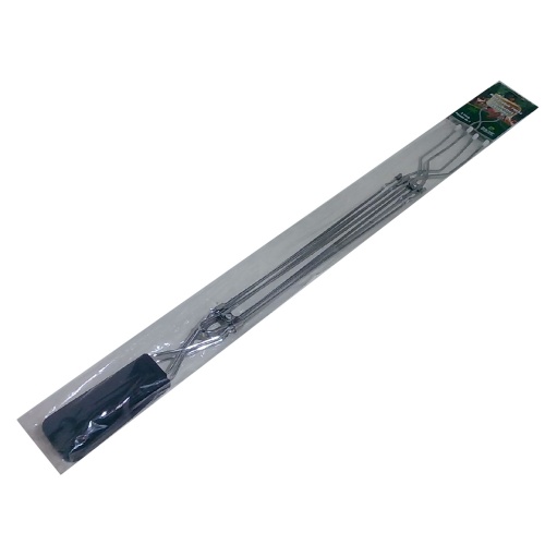 Adjustable forks extends to 30 inch 2 pack with plastic handle