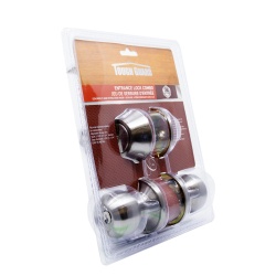 Deadbolt and door knob combo S/S