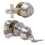 Deadbolt and door knob combo S/S