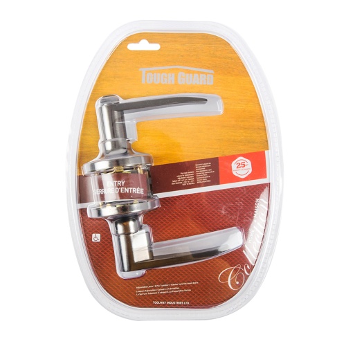 lever entry pewter door lock