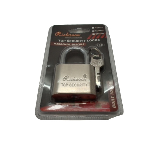 Padlock 50mm w/Hardened Shackle Richsoon