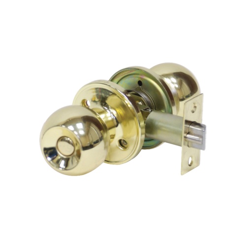 privacy lock polished brass