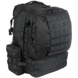 Assault Pack Backpack 22x16x12 56x40x28cm - black"