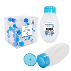 Bottle refillable travel bottle 80ml bodico