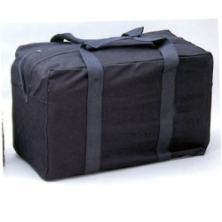Canvas Parachute Bag Black 24 x 15" x 13""