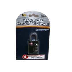 Padlock - travel TSA accepted customize combination