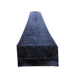 Denim bib apron 2 pocket blue