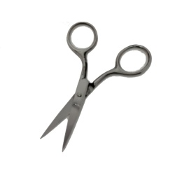 Embroidery/Moustache Scissors 3.5 Straight Stainless Steel"