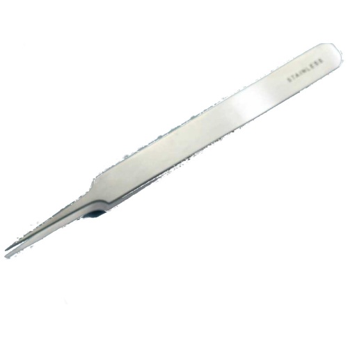 Forceps, watchmaker, straight, #5, 125mm 5, sta