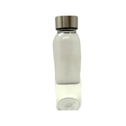 Glass Bottle With Lid 13oz.