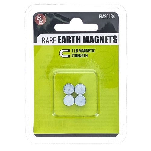 Magent Rare Earth Round 3/8 4pk. 3lb. Strength
