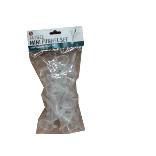 Mini Funnel Set 24pc. 1-1/4 Opening 1-3/5