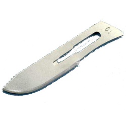 Scalpel blades, 100/box, #10 for use w/ #3 handle