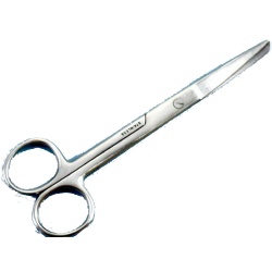 Scissors oper. 135mm 5.5, stainless, sharp/blun"