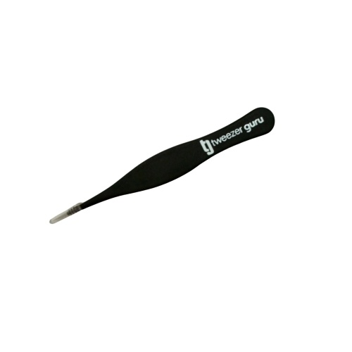 Sharp Tweezers Black Tweezer Guru