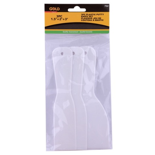 Set Putty Knife 3pc. White