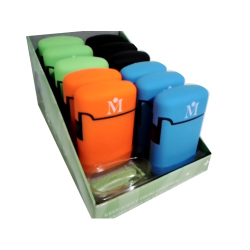 Torch Lighter Butane Refillable Jet Torch Ass't Colours