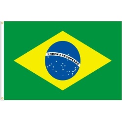 Flag 36x60"-Brazil"