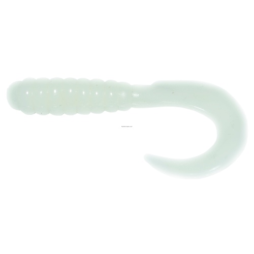 Curl Tail Grub White 3 10 per pack