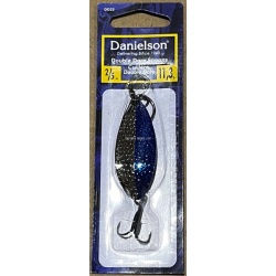 Double Dare Hammered Spoon, 2/5oz, w/Treble & Danielson DD25HNCKBLU
