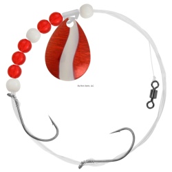 Walleye Spin Rig Red/White, SZ 3 Matzuo MZ-CR3-1-X