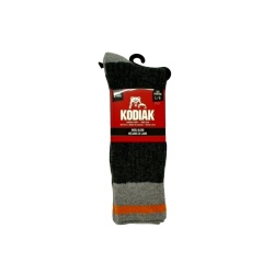 Socks Kodiak 2pk. Charcoal Wool Blend Large