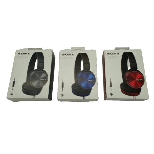 Headphones Wired w/Mic Sony Ass't Colours