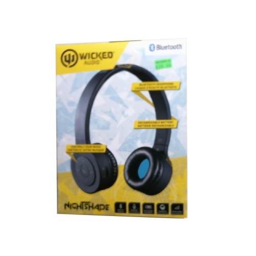 Nightshade Rechargeable Bluetooth Headphones Wicked Audio
