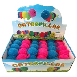 Caterpillar 8 Wiggley 12/dp Asst'd Colors"