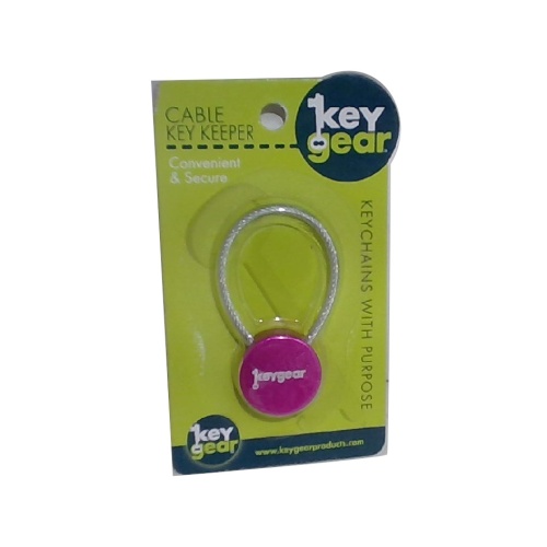 Cable Key Keeper Purple Key Gear