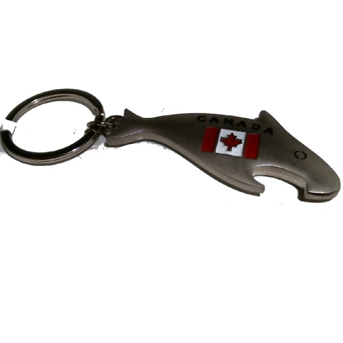 Keychain Canada Whale Shape