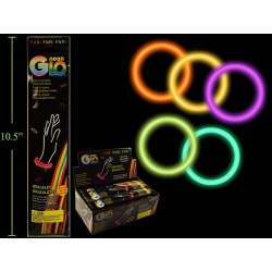 Neon Glo Bracelet 2pc.  8  48/display"