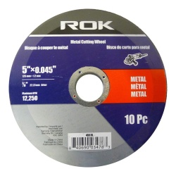 Disc 5 inch .045 10 pack metal cut off