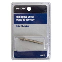 High speed cutter point for soft metal, plastic, wood