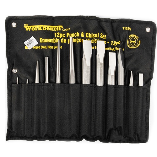 Pro Punch And Chisel Set 12 Pc