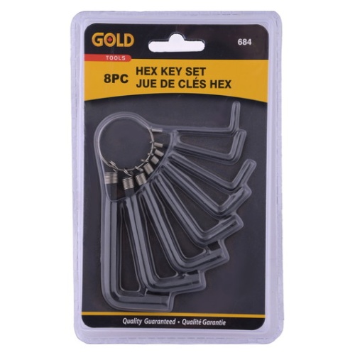 Set Hex Key 8pc. 1.5mm To 6mm