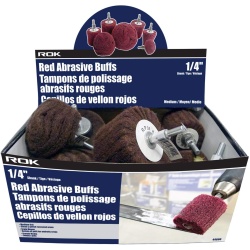 Abrasive buff maroon med 14 pc - sold individually
