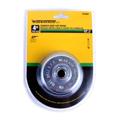 Wire Cup Brush 4 x 5/8