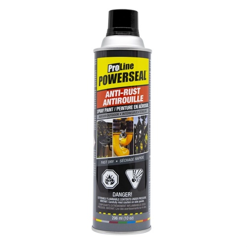 Spray paint 296ML anti-rust gloss black