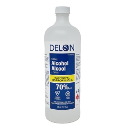 Rubbing Alcohol 70% 450ml/12 Delon