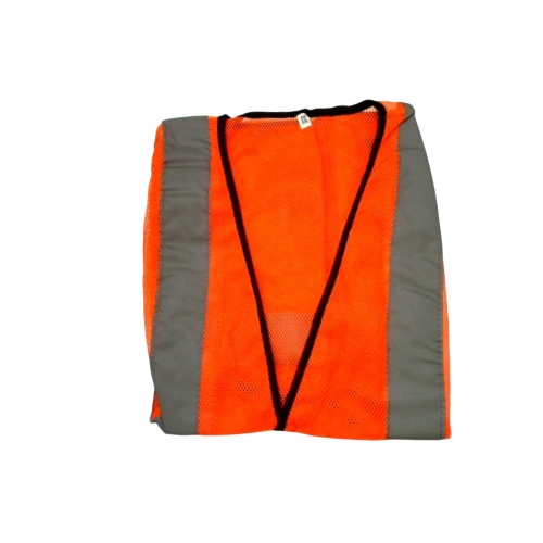 Mesh Hi-viz Safety Vest Orange Ass't Sizes(3 for $9.99)
