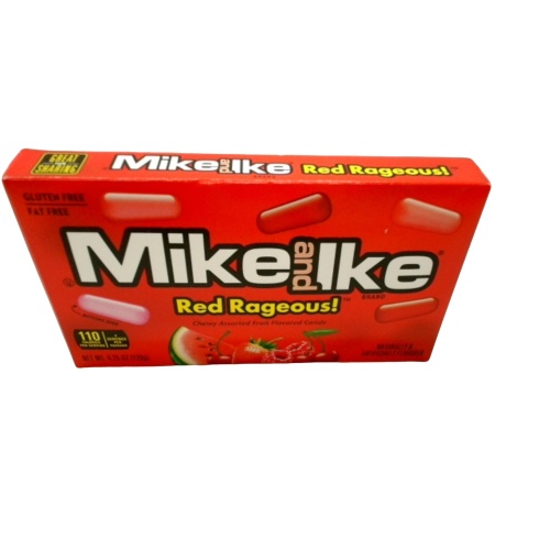 Mike Nad Ike Red Rageous! Assorted Fruit Candy 120g.