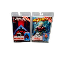Comic Book w/3 Figure Batman Beyond Or Aquaman"