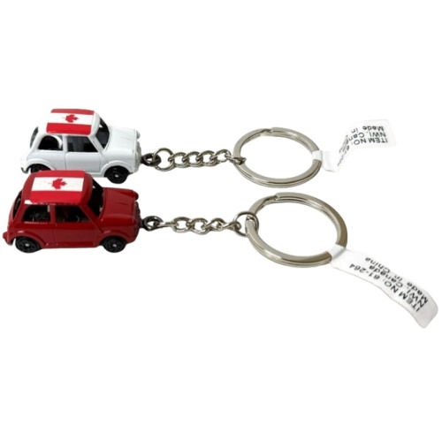 Canada Car Keychains 2 Asst'd