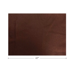 Acrylic Felt Sheet 9x12 Dark Brown"